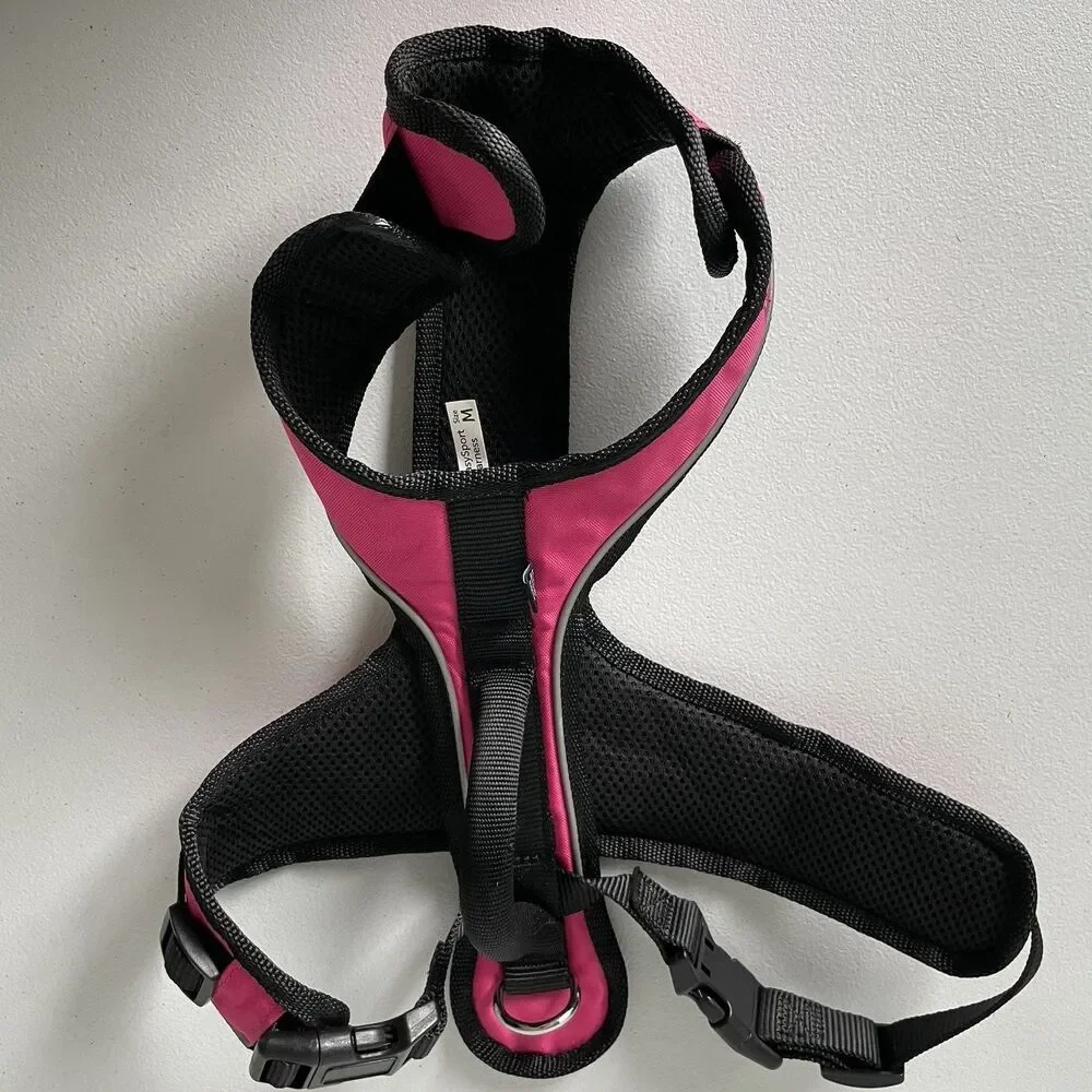 Petsafe EasySport Dog Harness Pet Supportive Comfort Pink Black Size Medium